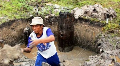 Tiang Kayu Berusia 810 Sebelum Masehi dari Air …